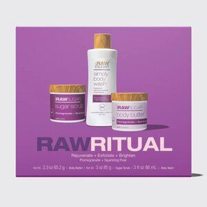 Raw Sugar Purple Skincare Set